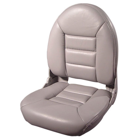 TEMPRESS Tempress 54853 Navistyle High-Back Boat Seat - Gray 54853